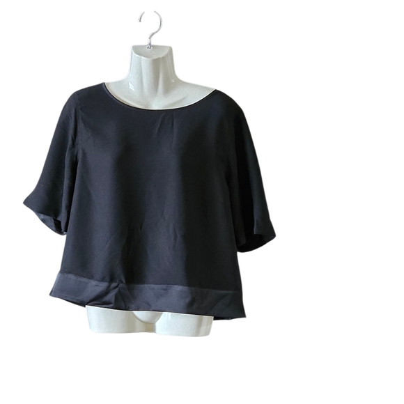 Banana Republic Elegant Black Top - Picture 1 of 8